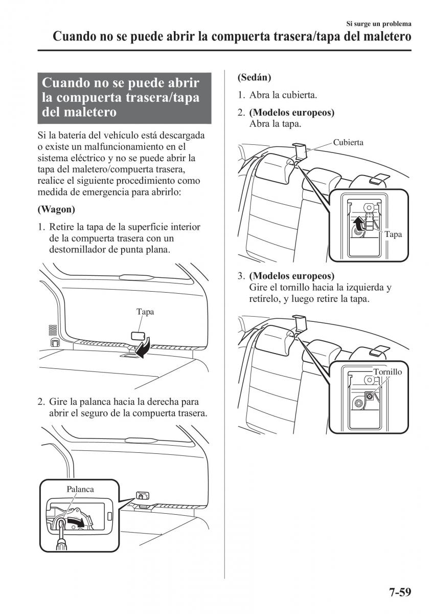 Mazda 6 III manual del propietario / page 745