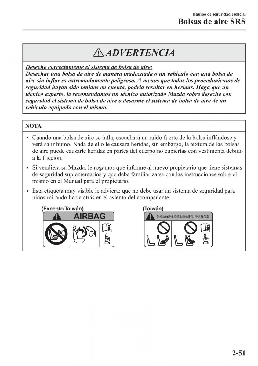 Mazda 6 III manual del propietario / page 75