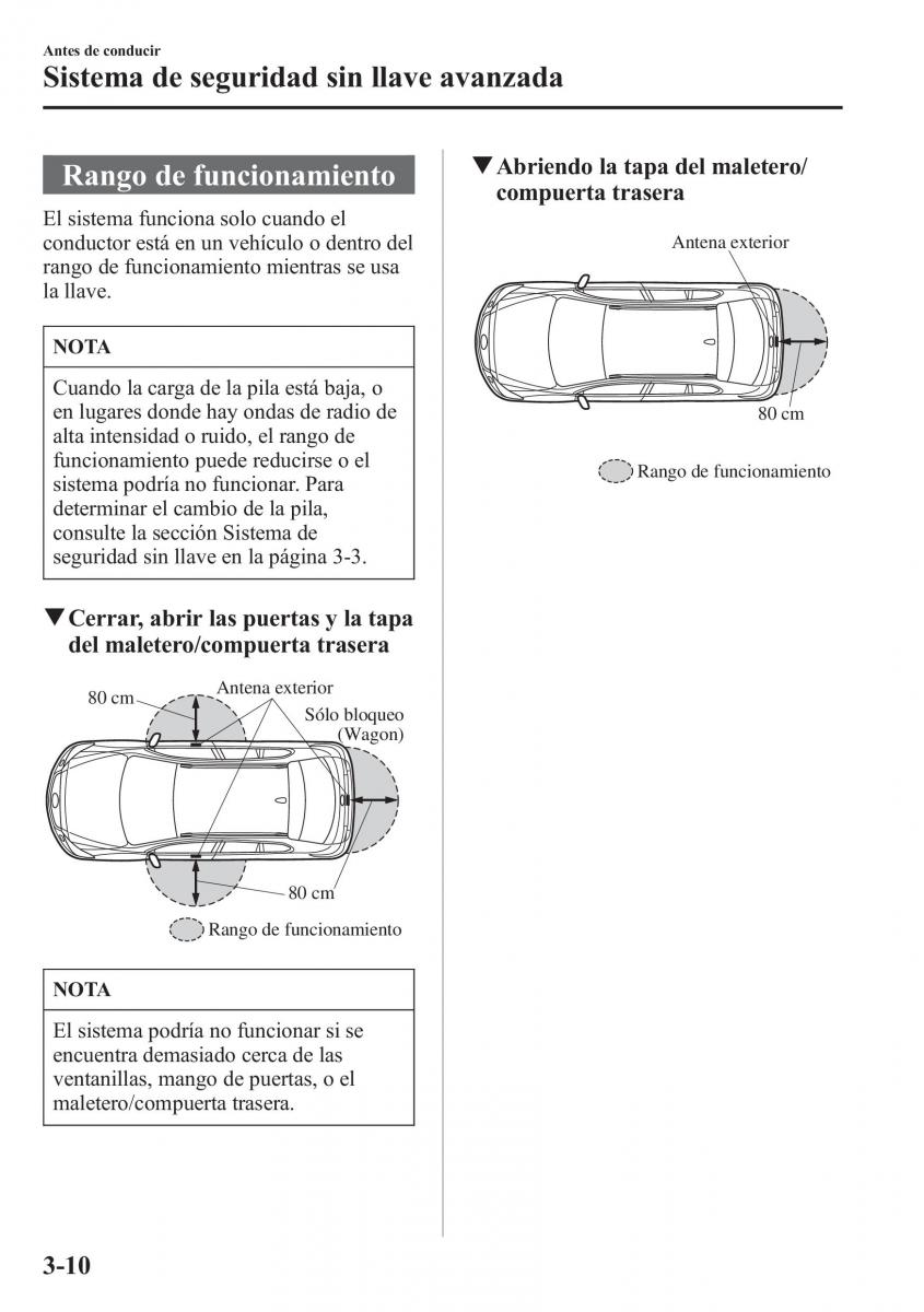 Mazda 6 III manual del propietario / page 96