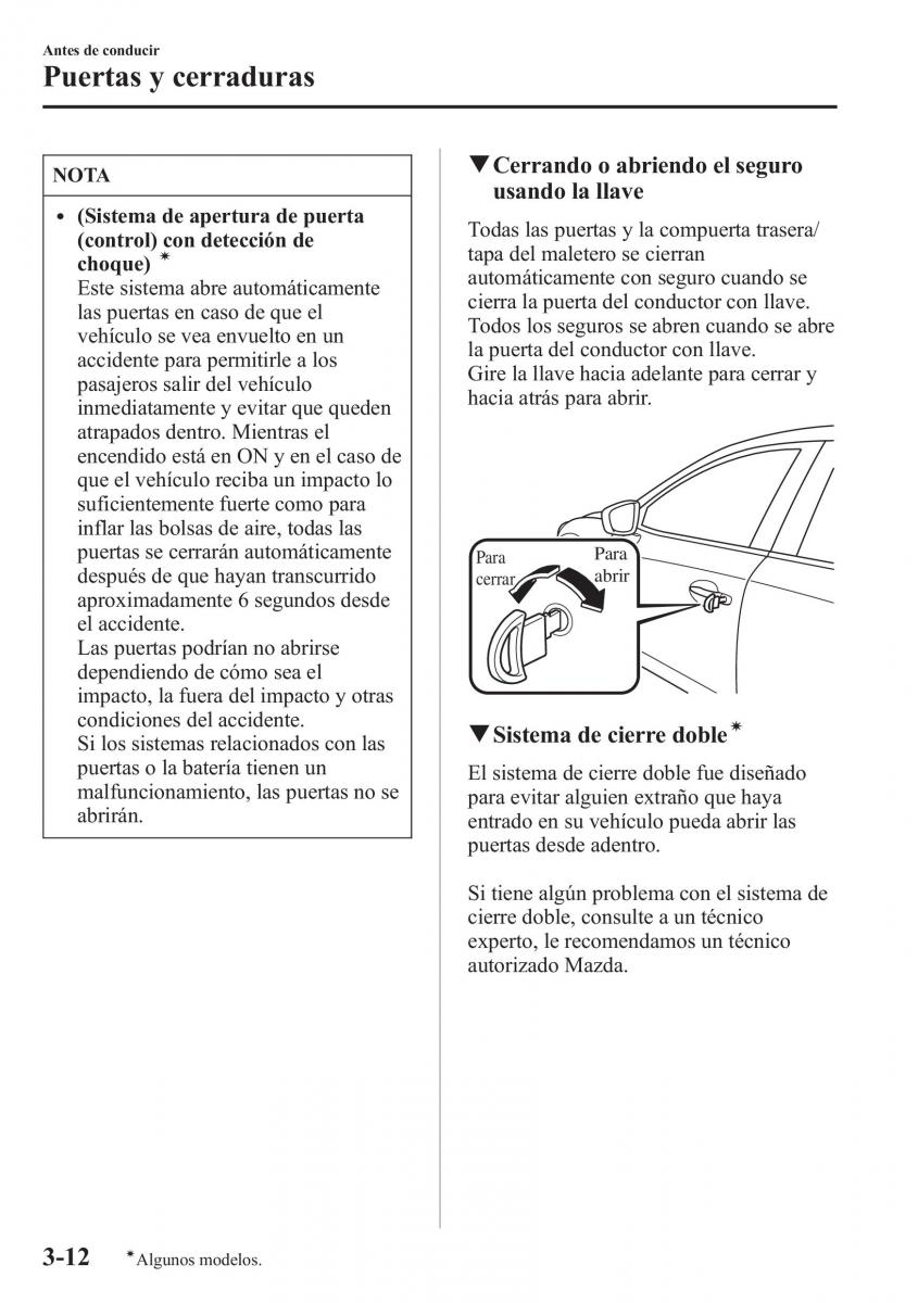 Mazda 6 III manual del propietario / page 98