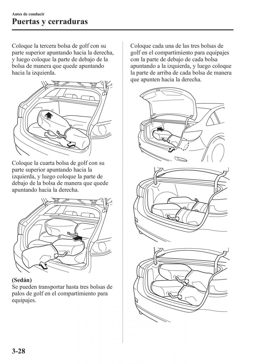 Mazda 6 III manual del propietario / page 114