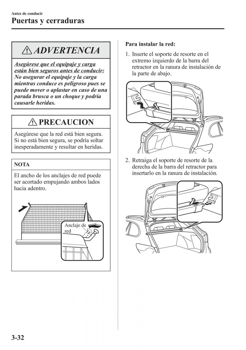 Mazda 6 III manual del propietario / page 118