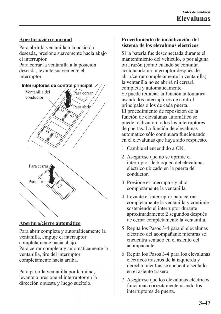 Mazda 6 III manual del propietario / page 133