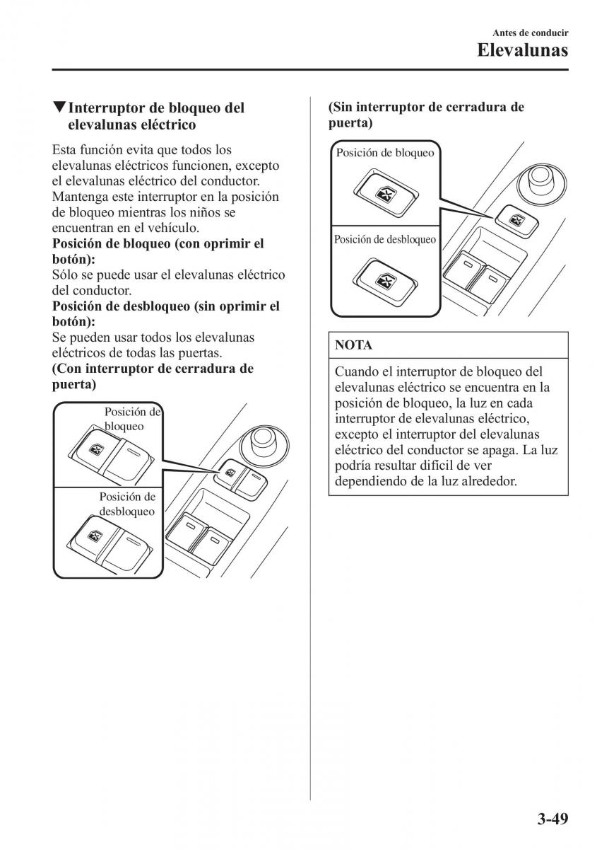 Mazda 6 III manual del propietario / page 135