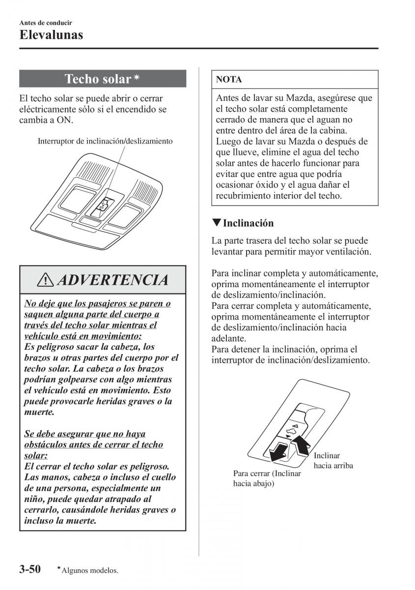 Mazda 6 III manual del propietario / page 136