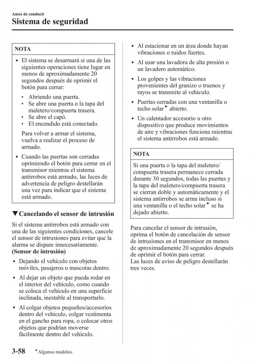 Mazda 6 III manual del propietario / page 144