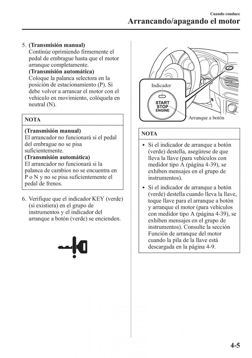 Mazda 6 III manual del propietario / page 175