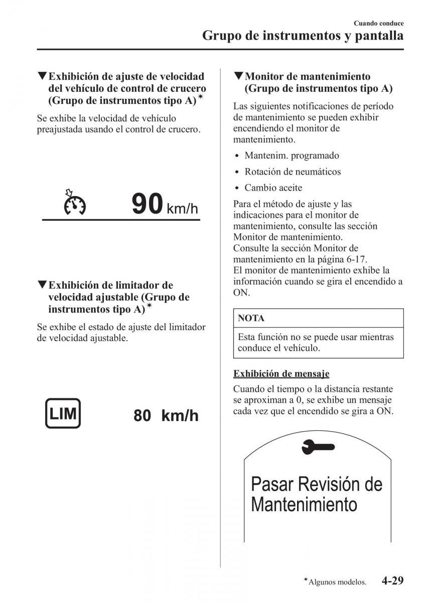 Mazda 6 III manual del propietario / page 199