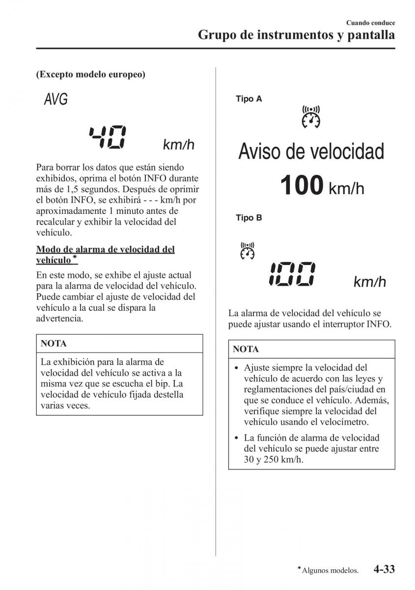 Mazda 6 III manual del propietario / page 203