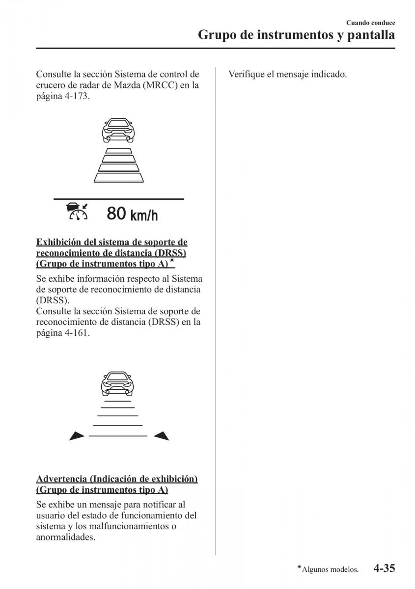 Mazda 6 III manual del propietario / page 205