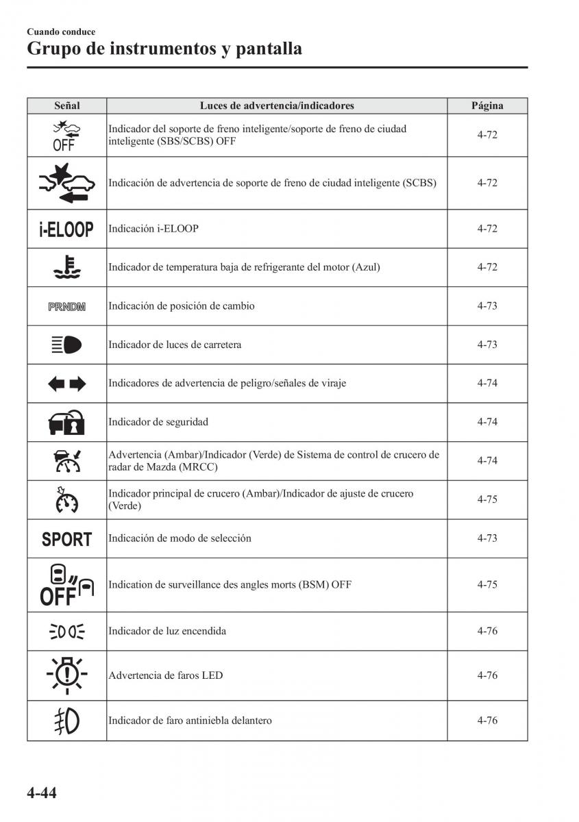 Mazda 6 III manual del propietario / page 214