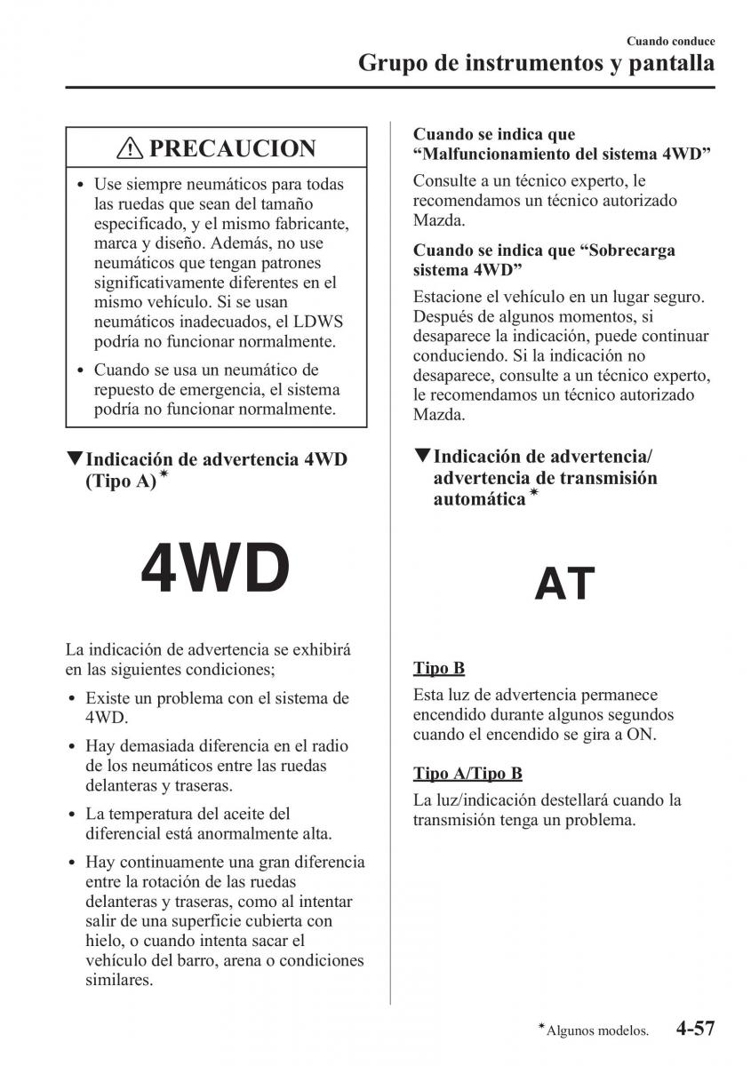 Mazda 6 III manual del propietario / page 227