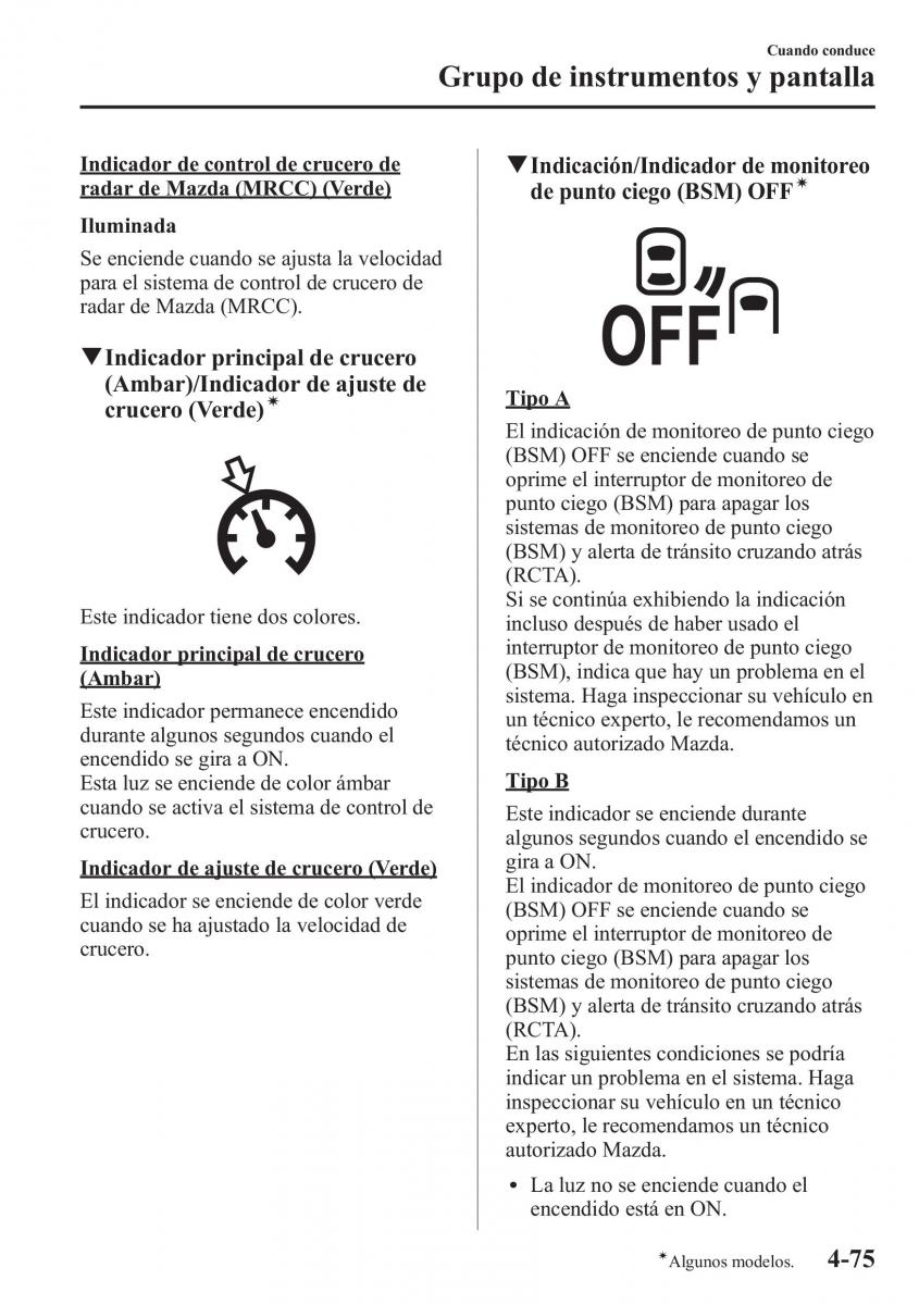 Mazda 6 III manual del propietario / page 245