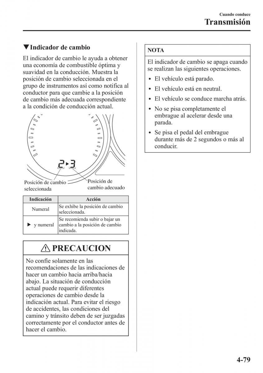 Mazda 6 III manual del propietario / page 249