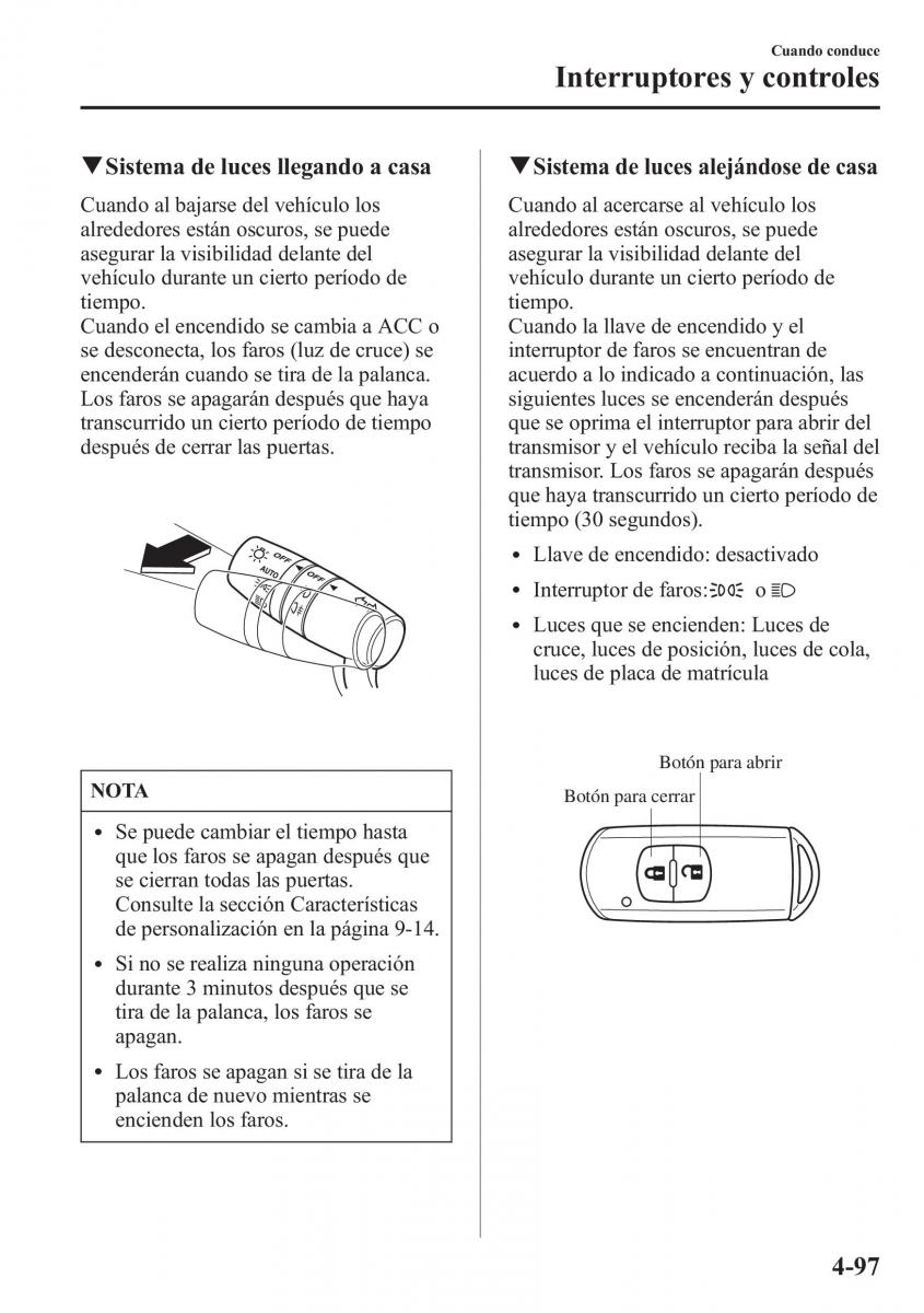 Mazda 6 III manual del propietario / page 267