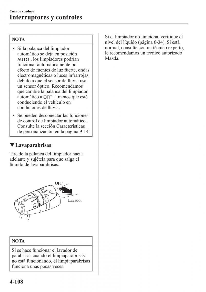 Mazda 6 III manual del propietario / page 278