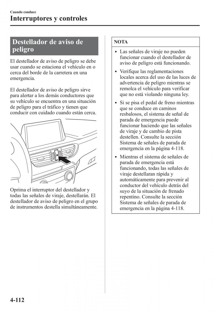 Mazda 6 III manual del propietario / page 282