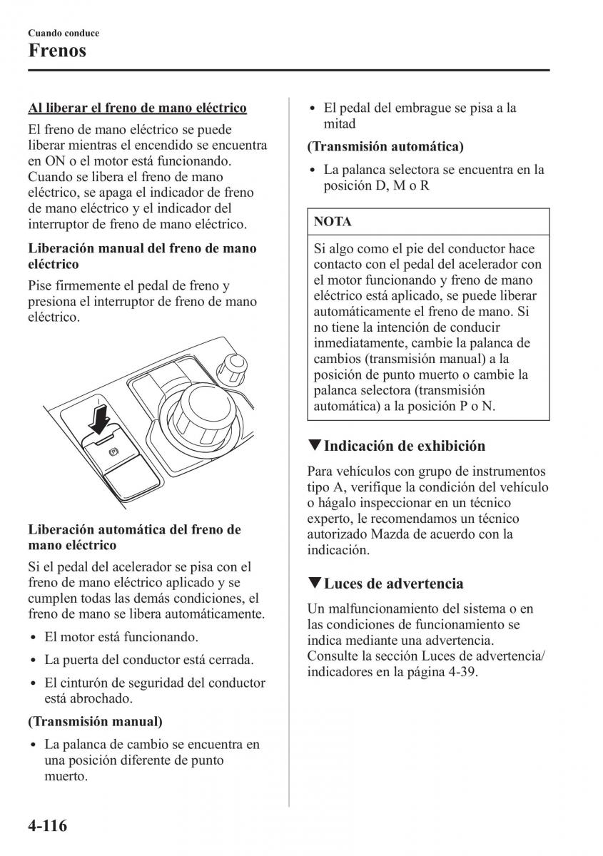 Mazda 6 III manual del propietario / page 286