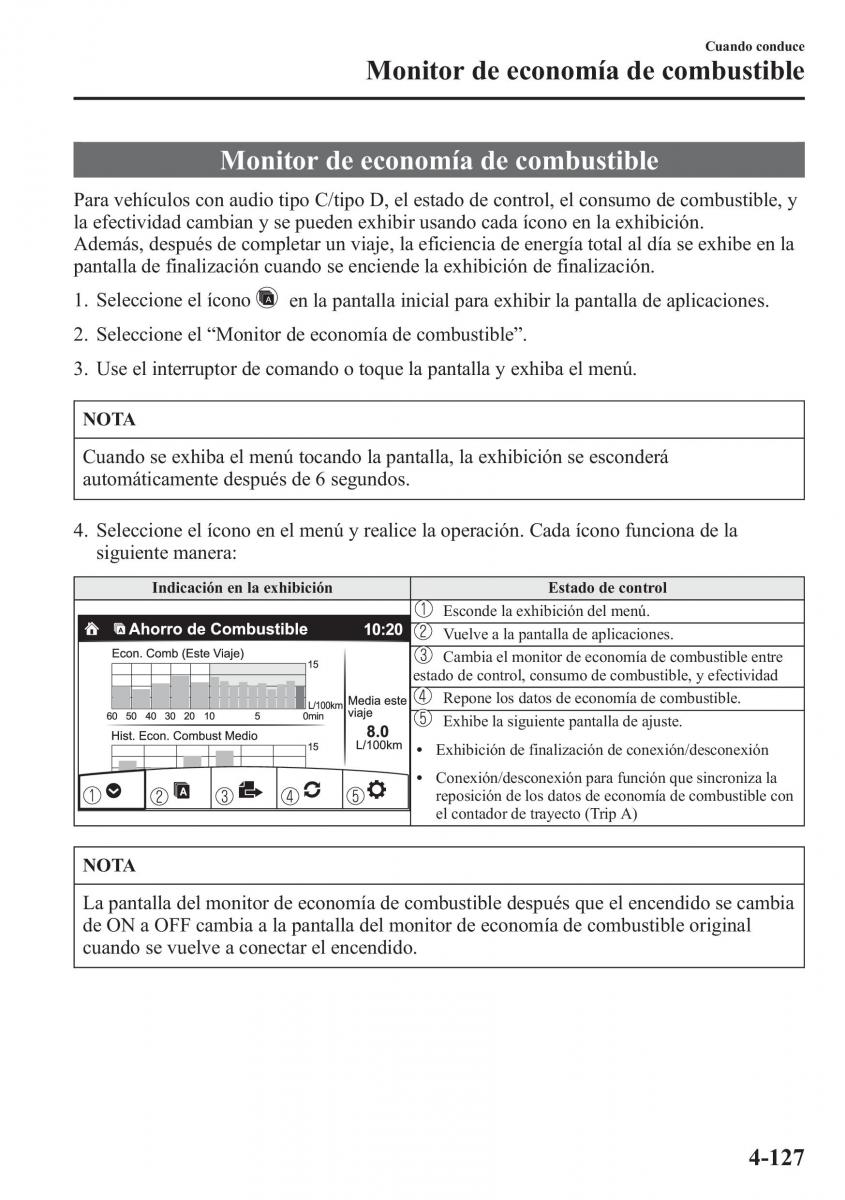 Mazda 6 III manual del propietario / page 297