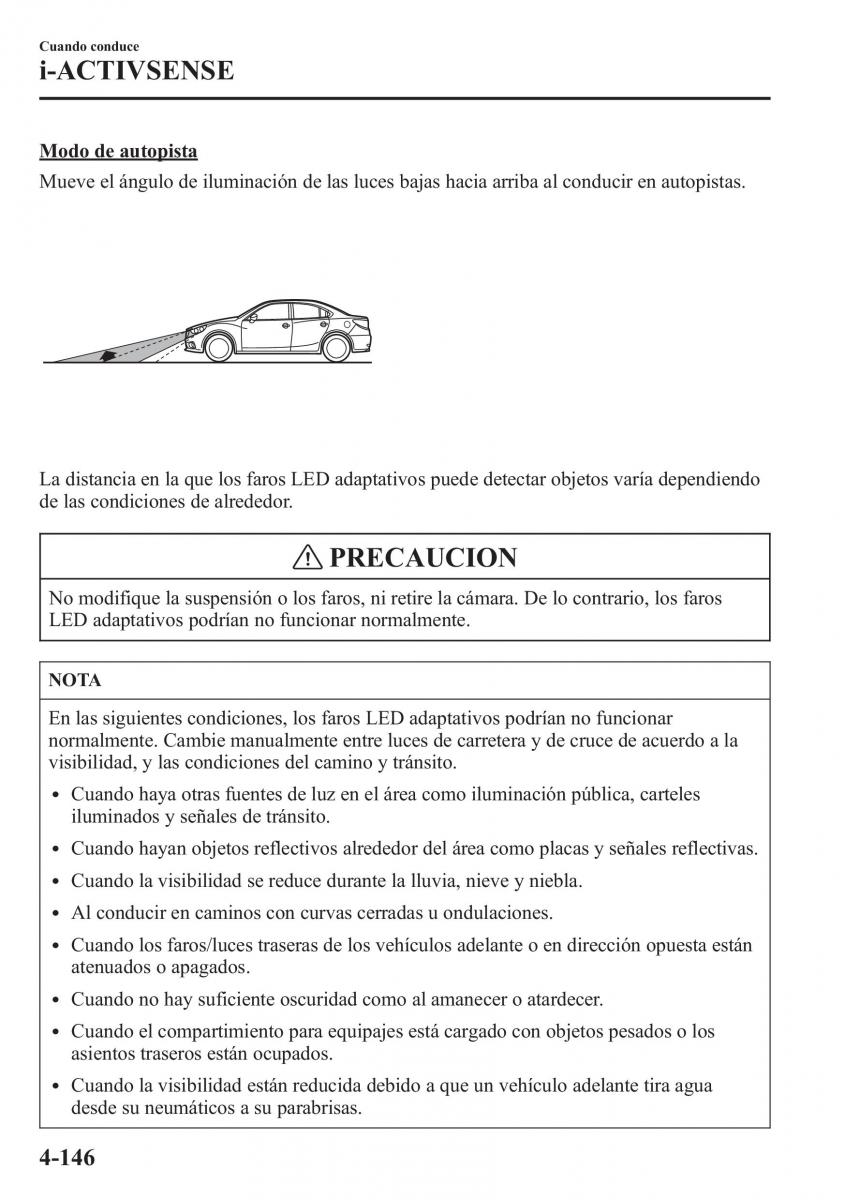 Mazda 6 III manual del propietario / page 316