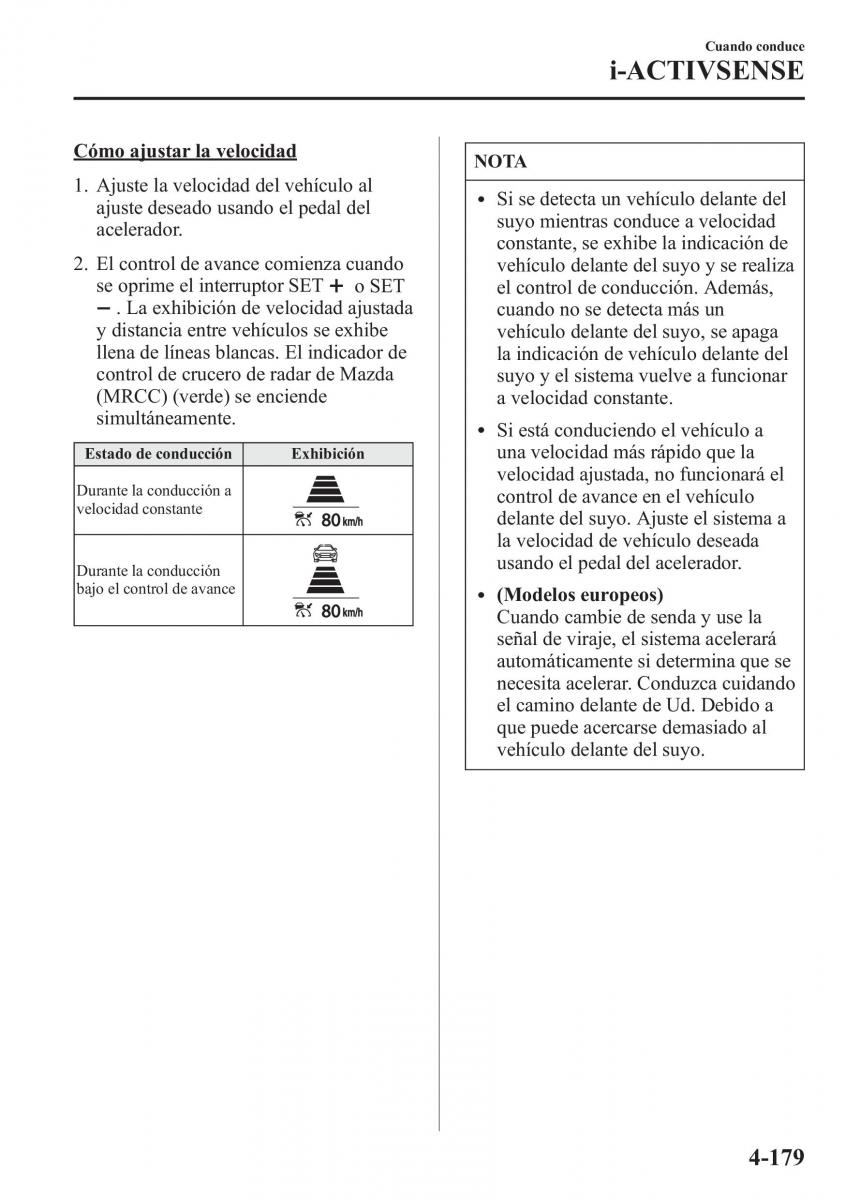 Mazda 6 III manual del propietario / page 349