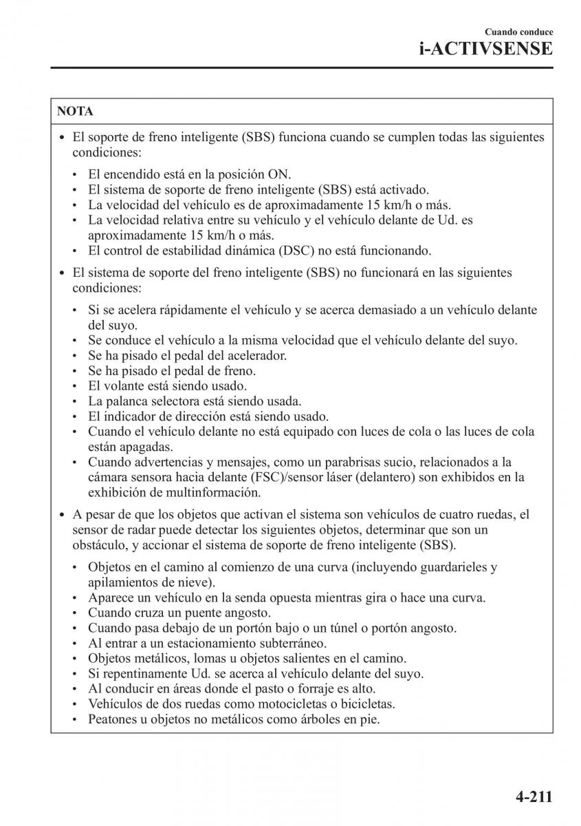 Mazda 6 III manual del propietario / page 381