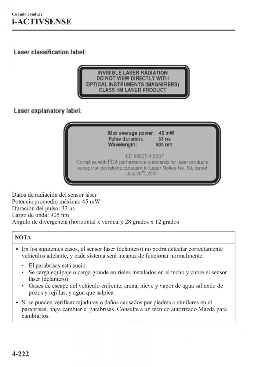 Mazda 6 III manual del propietario / page 392