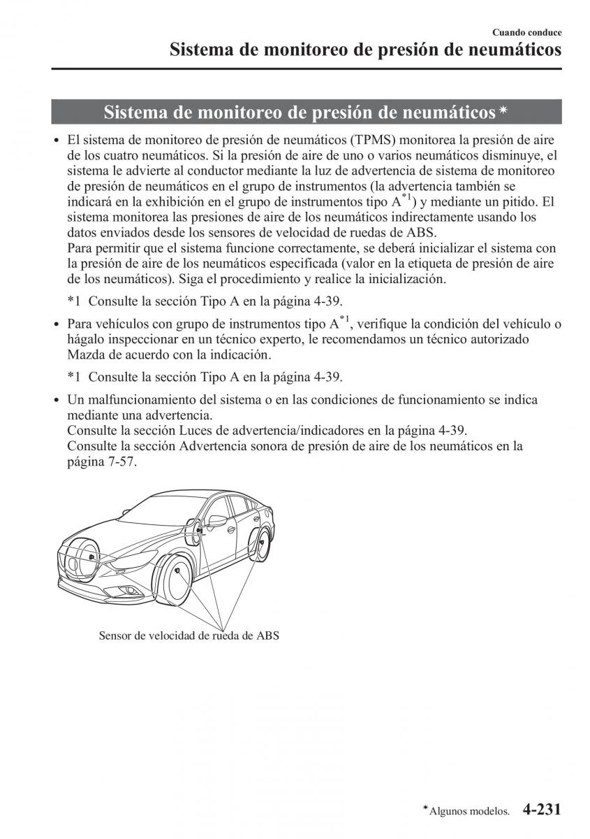 Mazda 6 III manual del propietario / page 401