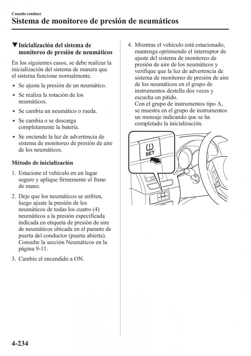 Mazda 6 III manual del propietario / page 404