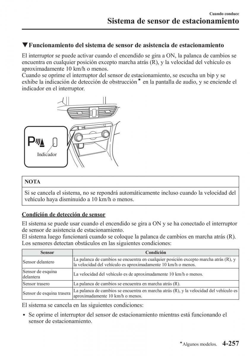 Mazda 6 III manual del propietario / page 427