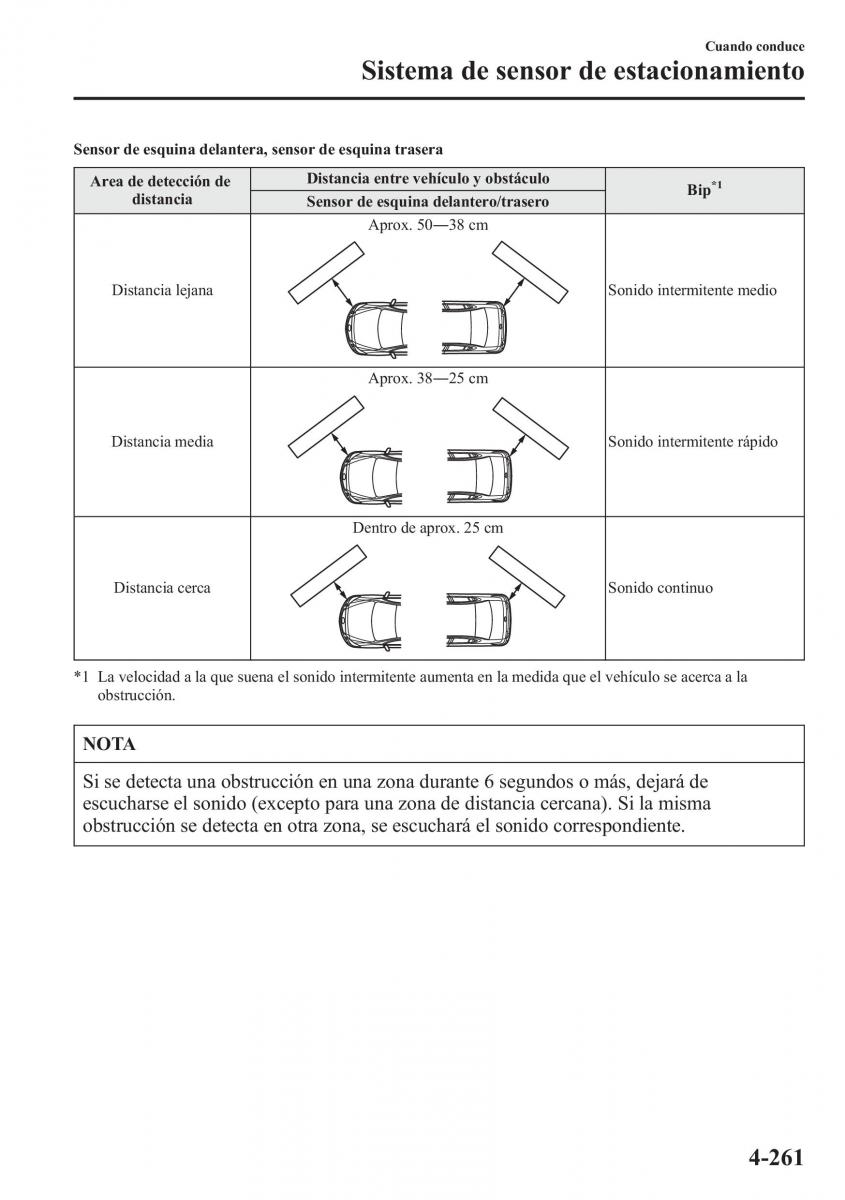 Mazda 6 III manual del propietario / page 431