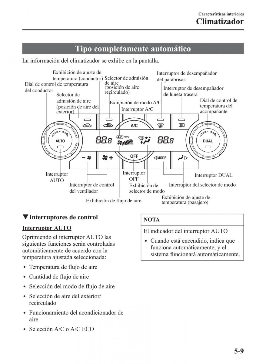 Mazda 6 III manual del propietario / page 441