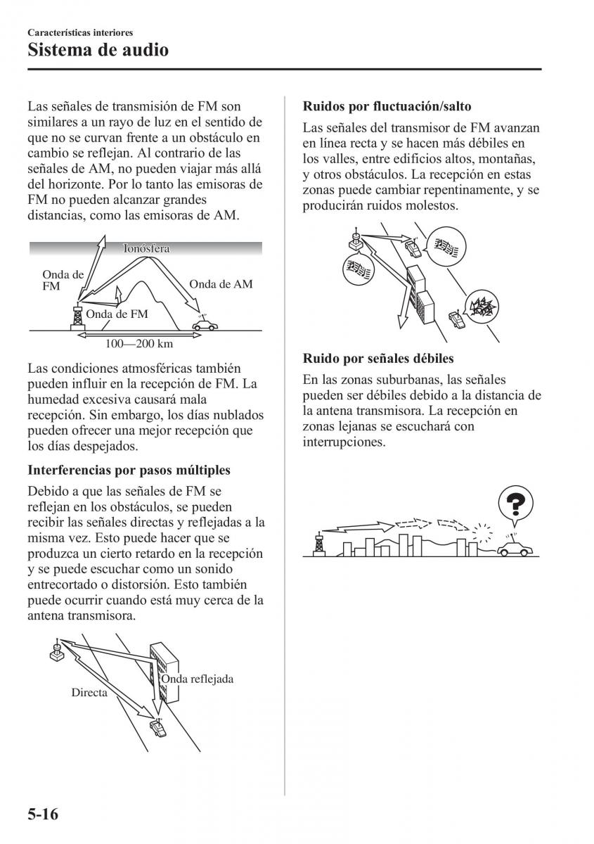 Mazda 6 III manual del propietario / page 448