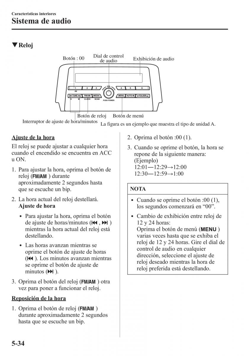 Mazda 6 III manual del propietario / page 466