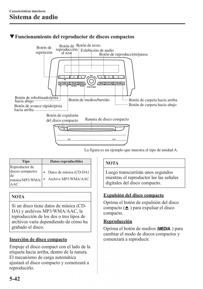 Mazda 6 III manual del propietario / page 474