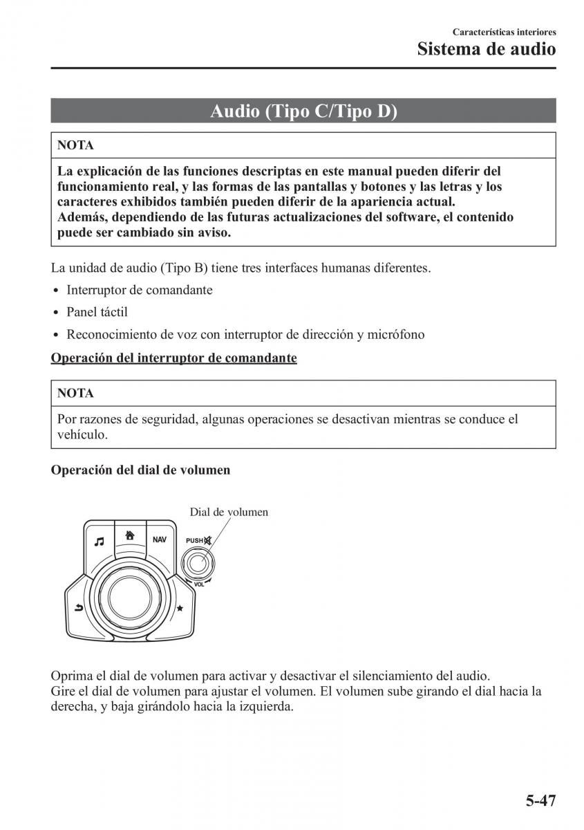 Mazda 6 III manual del propietario / page 479