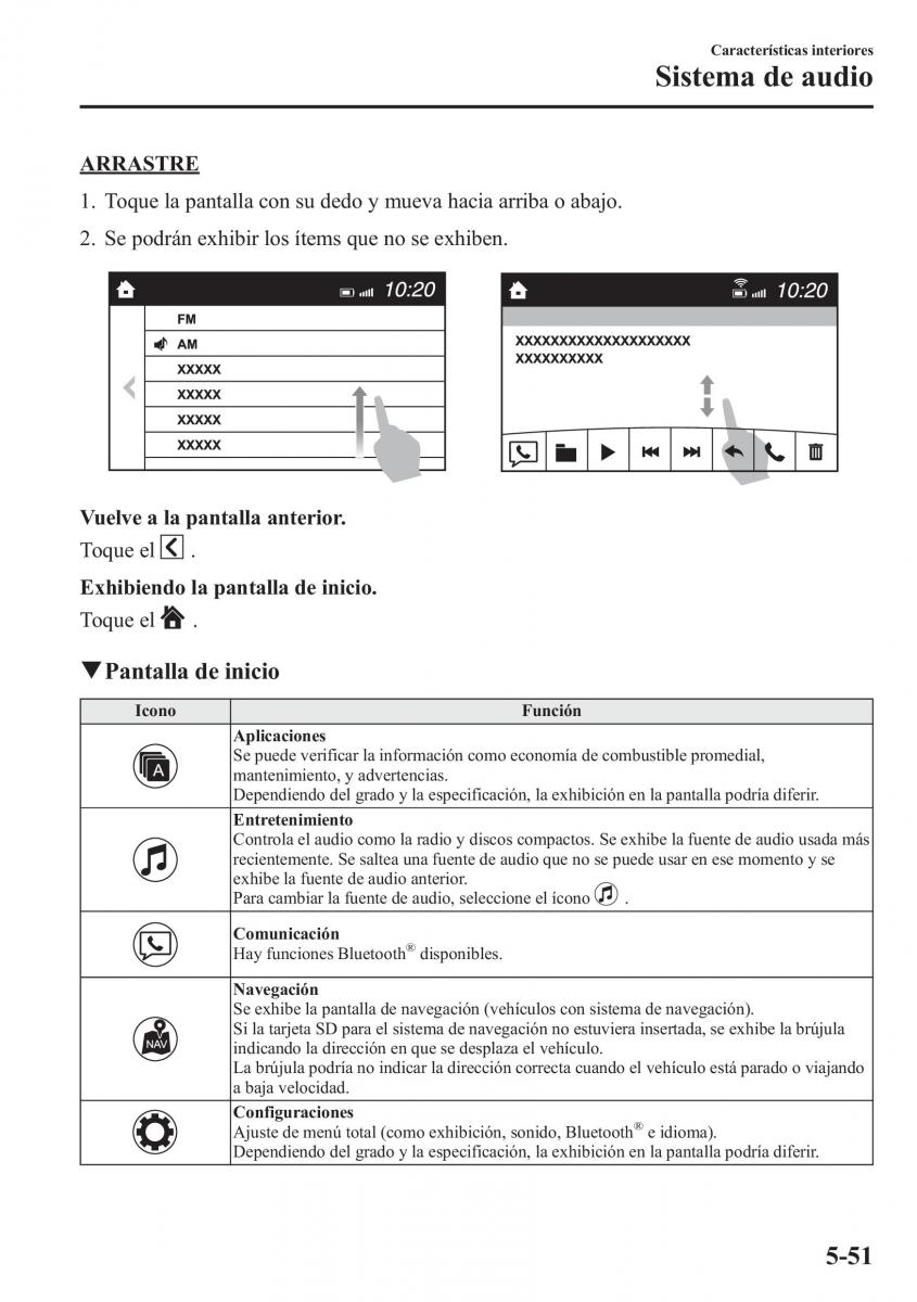 Mazda 6 III manual del propietario / page 483