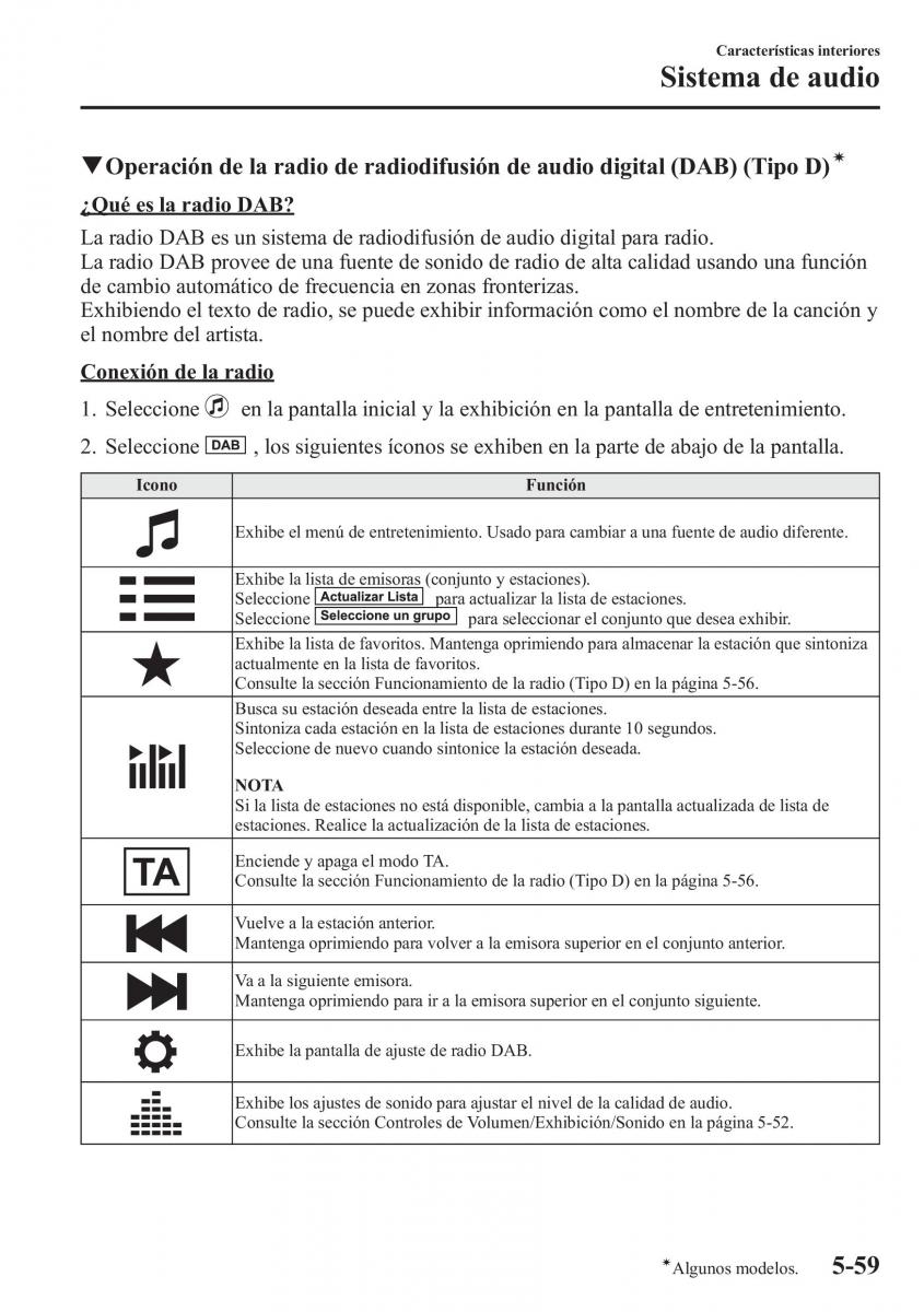 Mazda 6 III manual del propietario / page 491