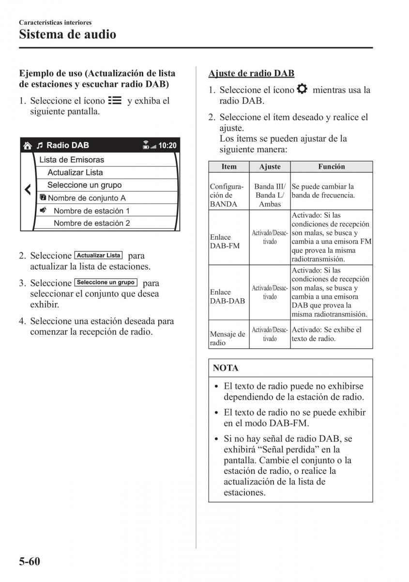 Mazda 6 III manual del propietario / page 492