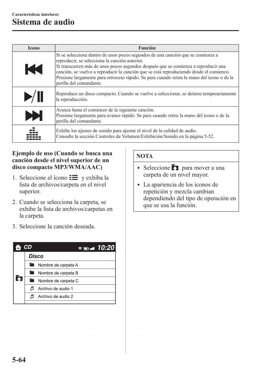 Mazda 6 III manual del propietario / page 496