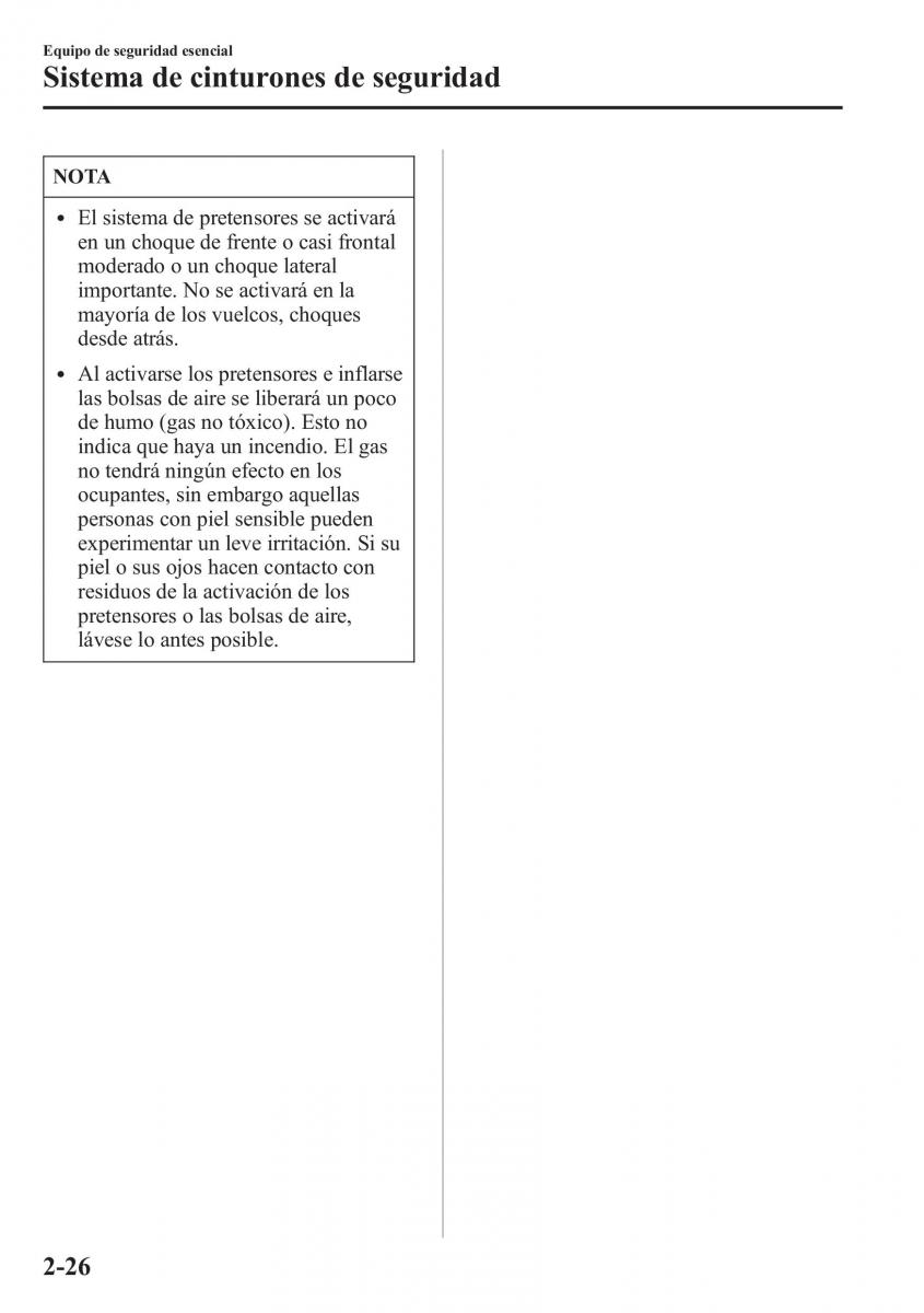 Mazda 6 III manual del propietario / page 50