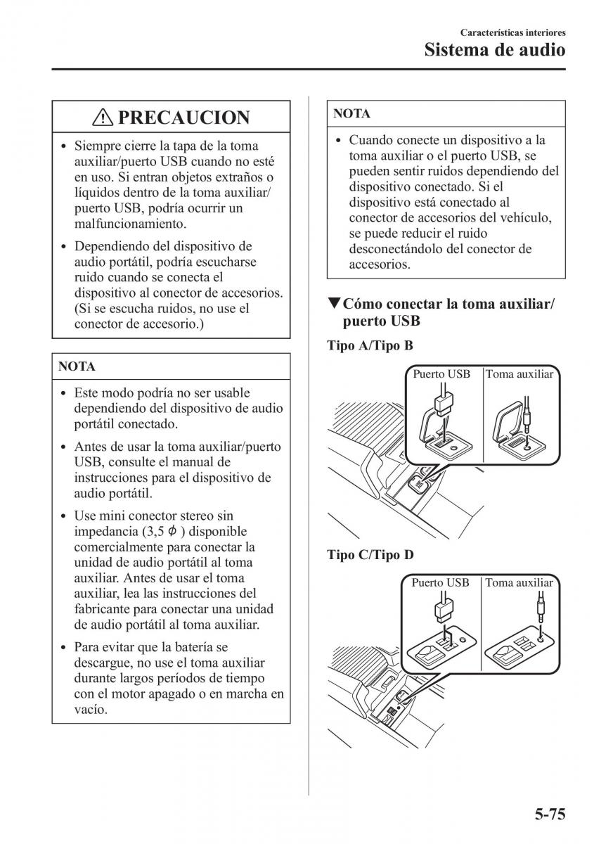 Mazda 6 III manual del propietario / page 507