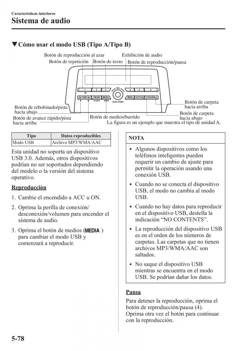 Mazda 6 III manual del propietario / page 510