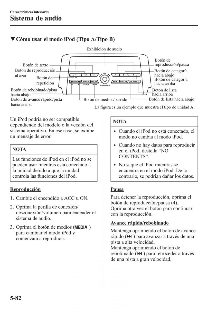 Mazda 6 III manual del propietario / page 514