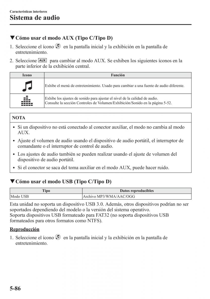 Mazda 6 III manual del propietario / page 518