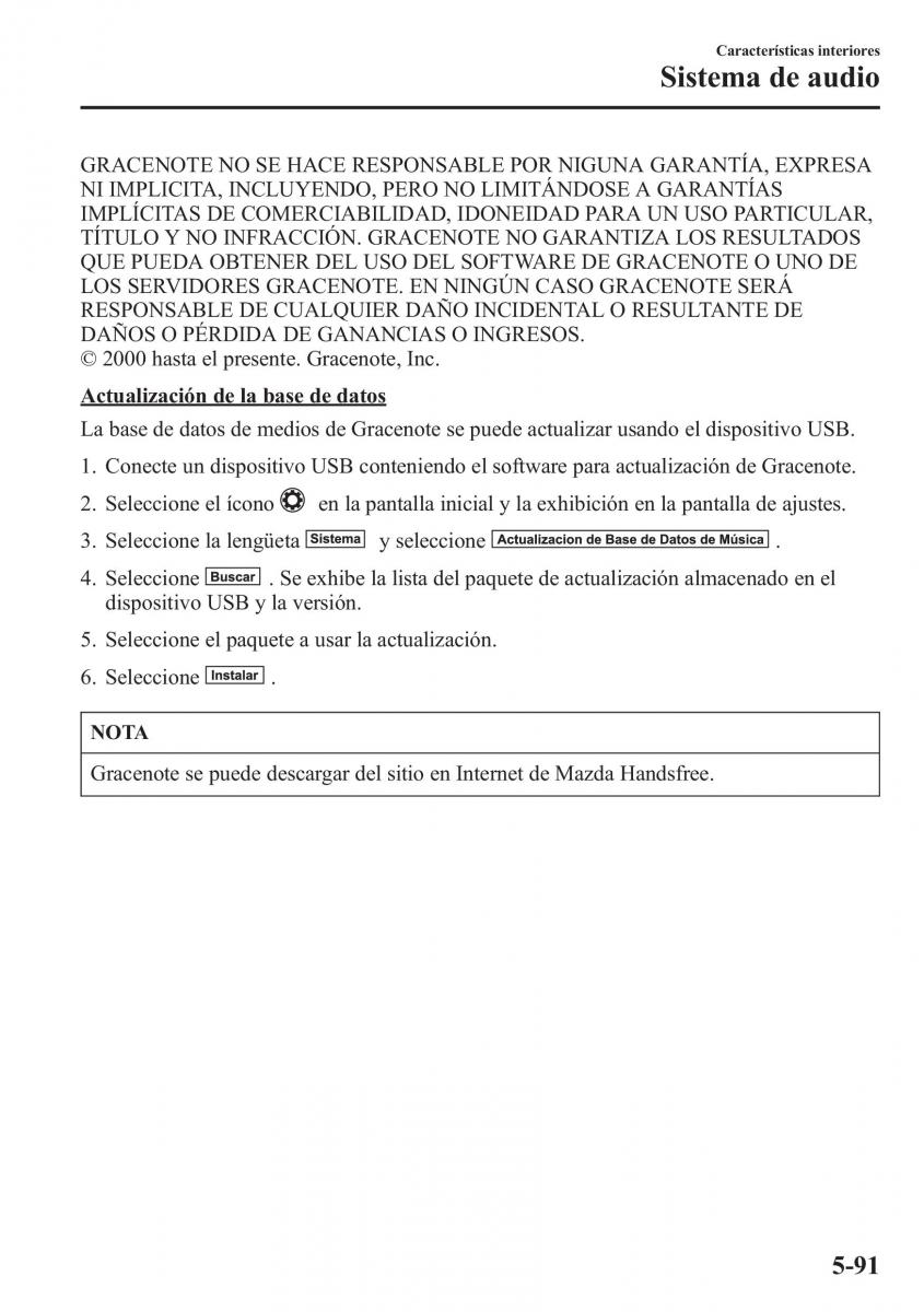 Mazda 6 III manual del propietario / page 523