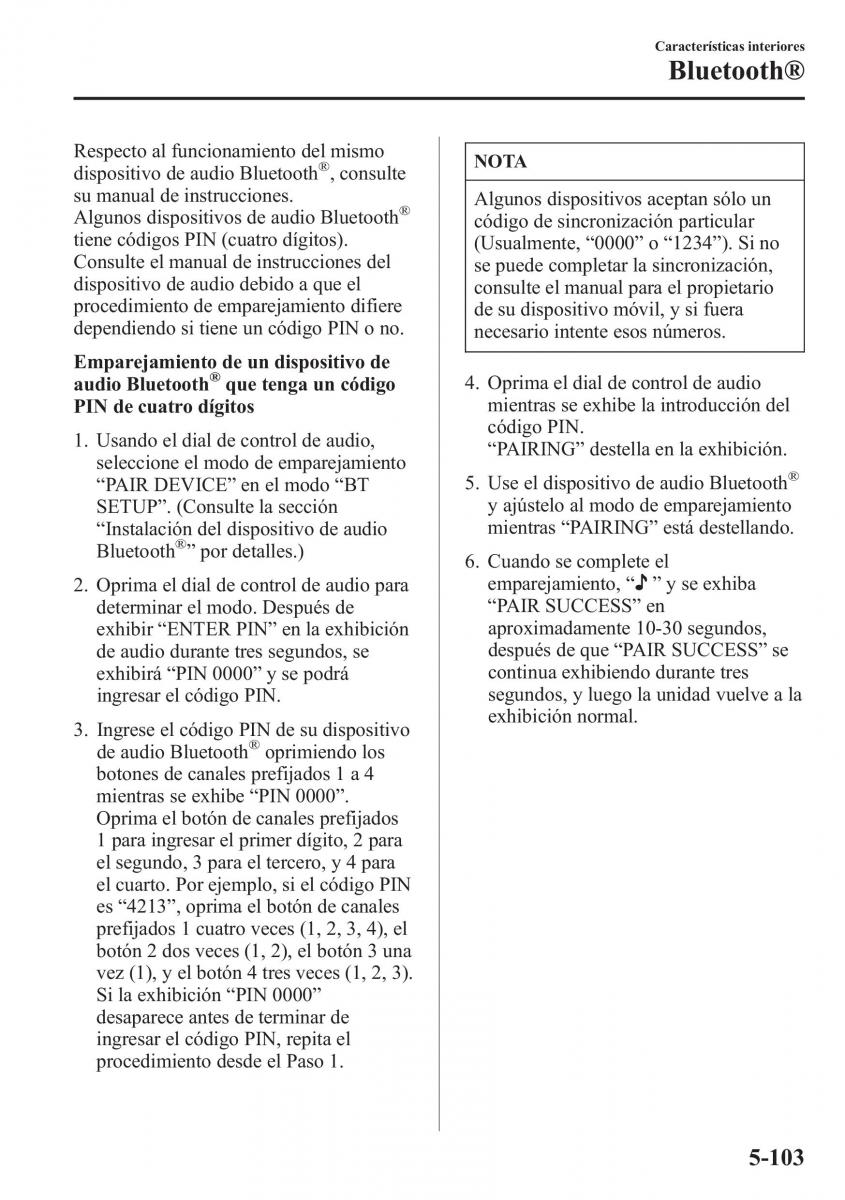 Mazda 6 III manual del propietario / page 535