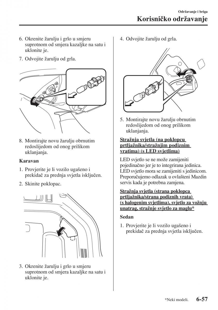 Mazda 6 III vlasnicko uputstvo / page 625