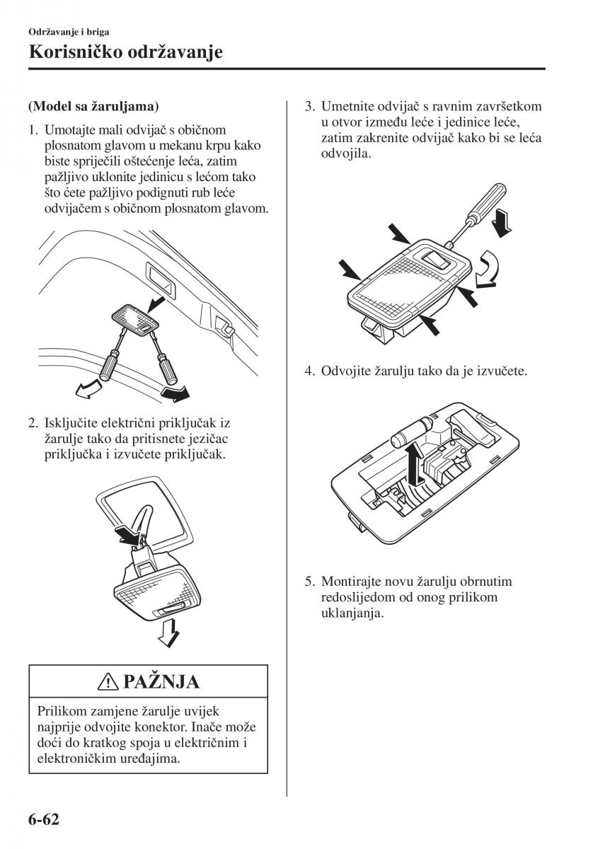 Mazda 6 III vlasnicko uputstvo / page 630