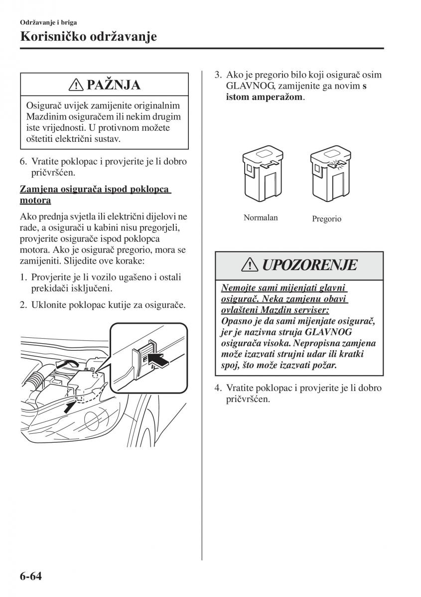 Mazda 6 III vlasnicko uputstvo / page 632
